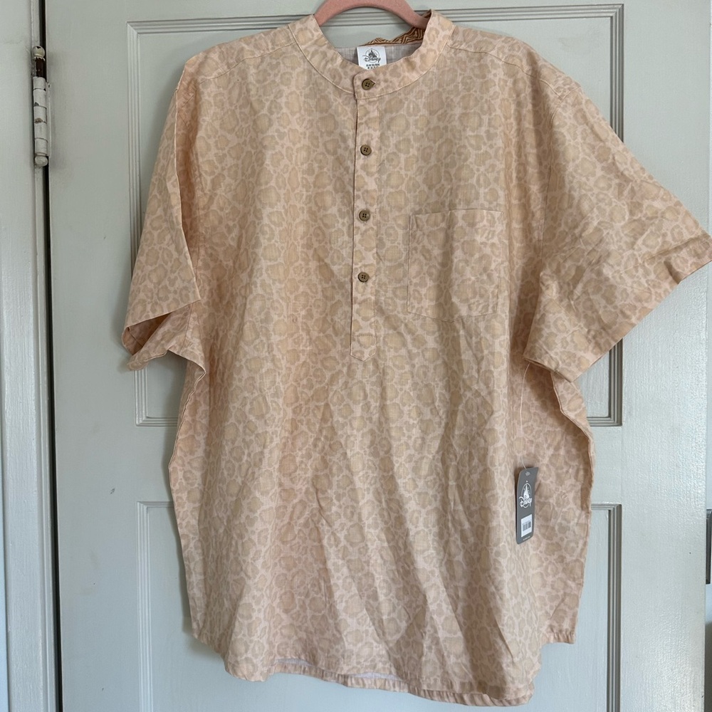 *Brand New* Hidden Mickey Animal Print Top